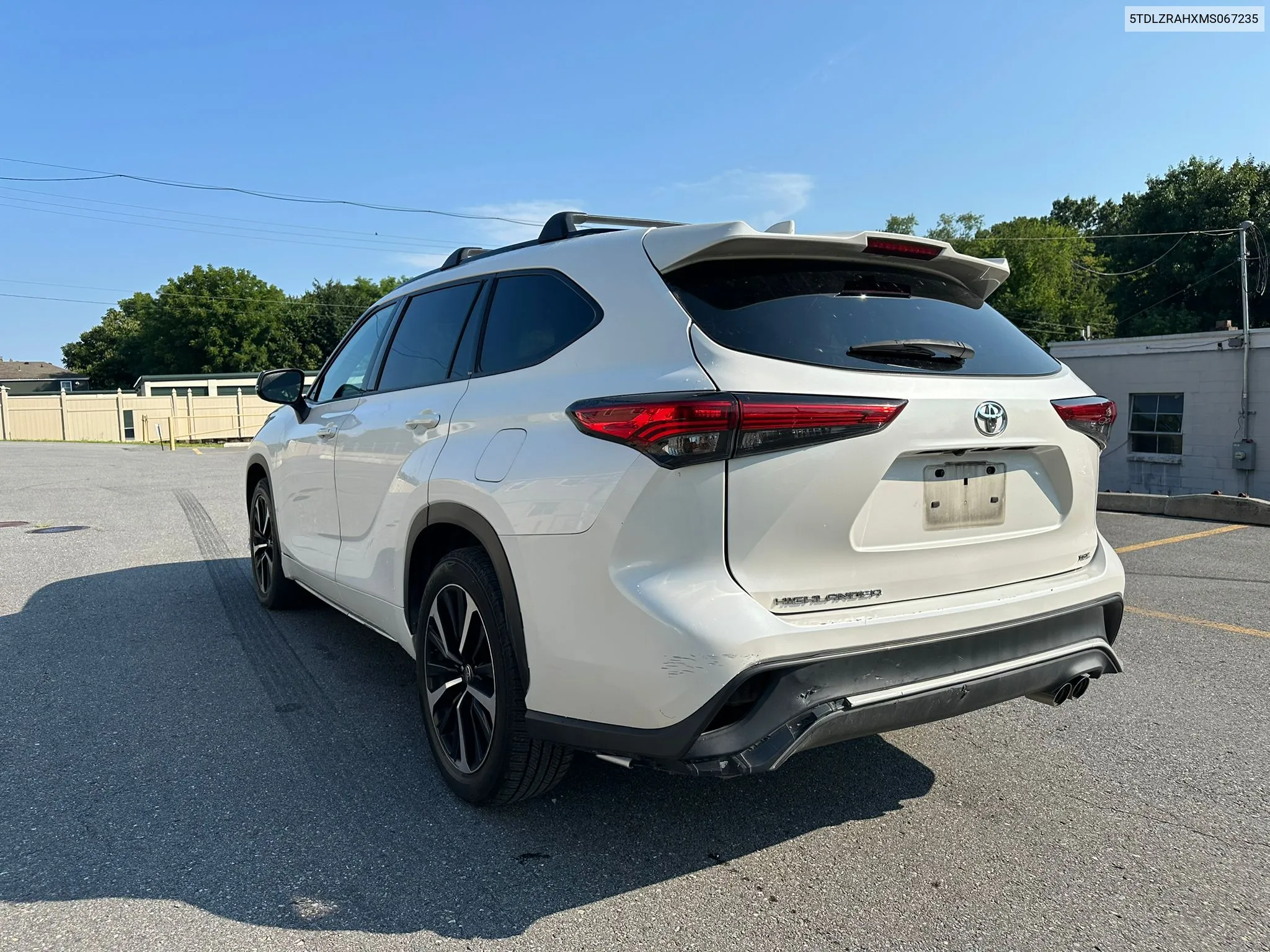 2021 Toyota Highlander Xse VIN: 5TDLZRAHXMS067235 Lot: 66300994