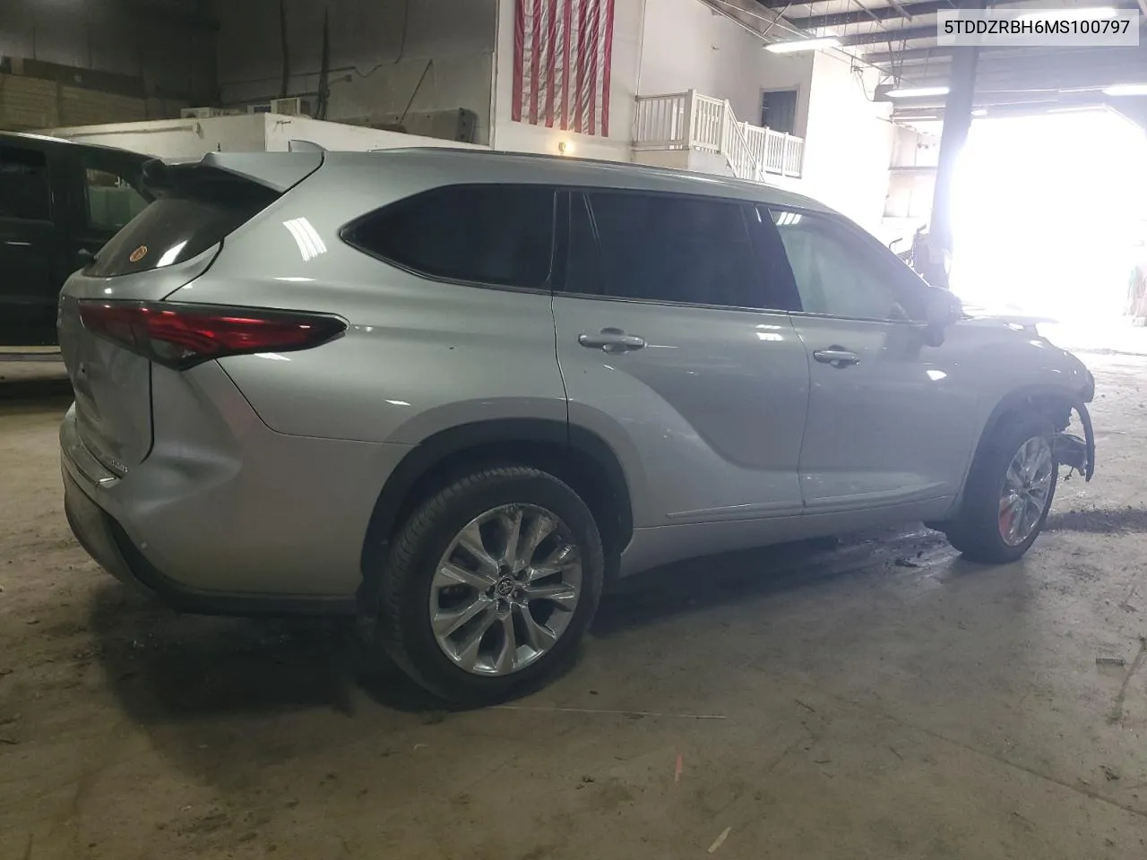 2021 Toyota Highlander Limited VIN: 5TDDZRBH6MS100797 Lot: 66314304