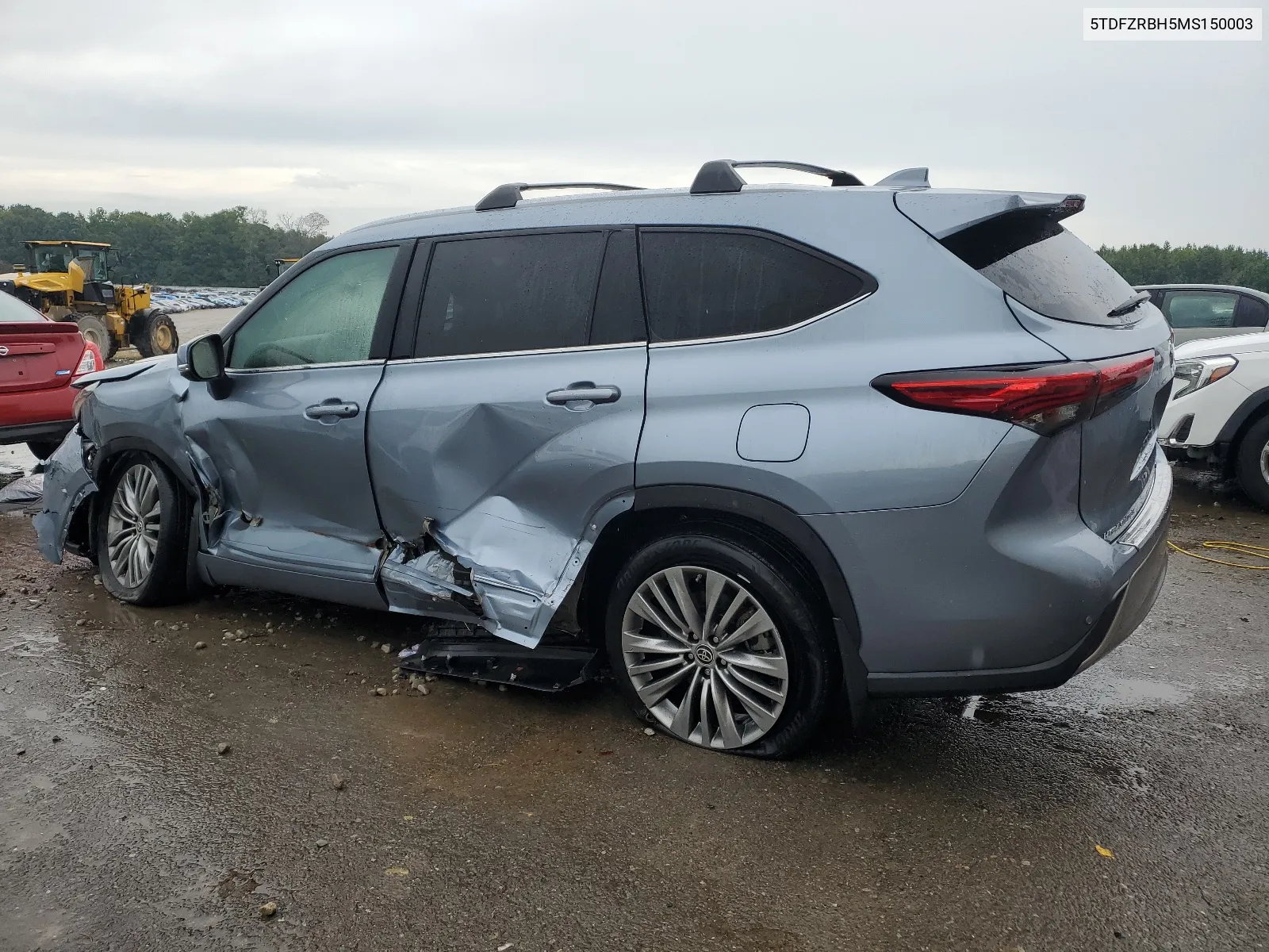 2021 Toyota Highlander Platinum VIN: 5TDFZRBH5MS150003 Lot: 66416984