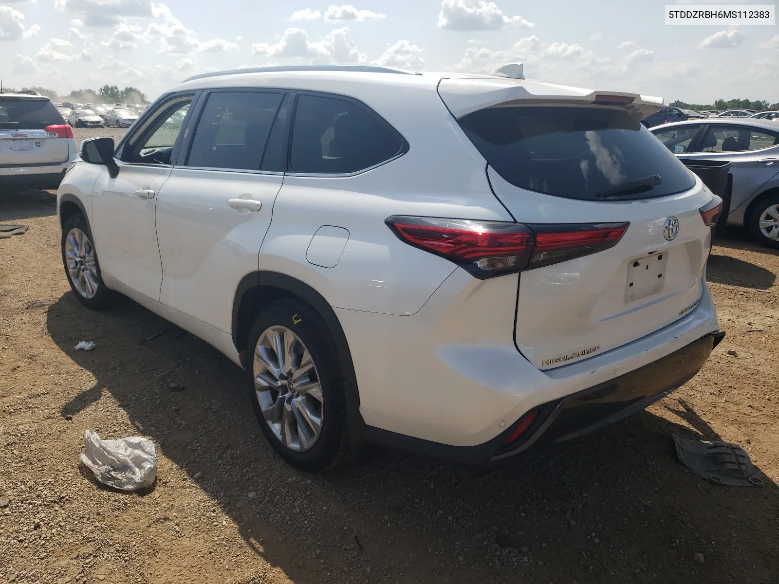 2021 Toyota Highlander Limited VIN: 5TDDZRBH6MS112383 Lot: 66730974