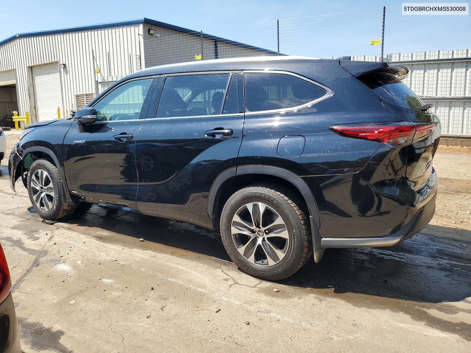 2021 Toyota Highlander Hybrid Xle VIN: 5TDGBRCHXMS530008 Lot: 66759044