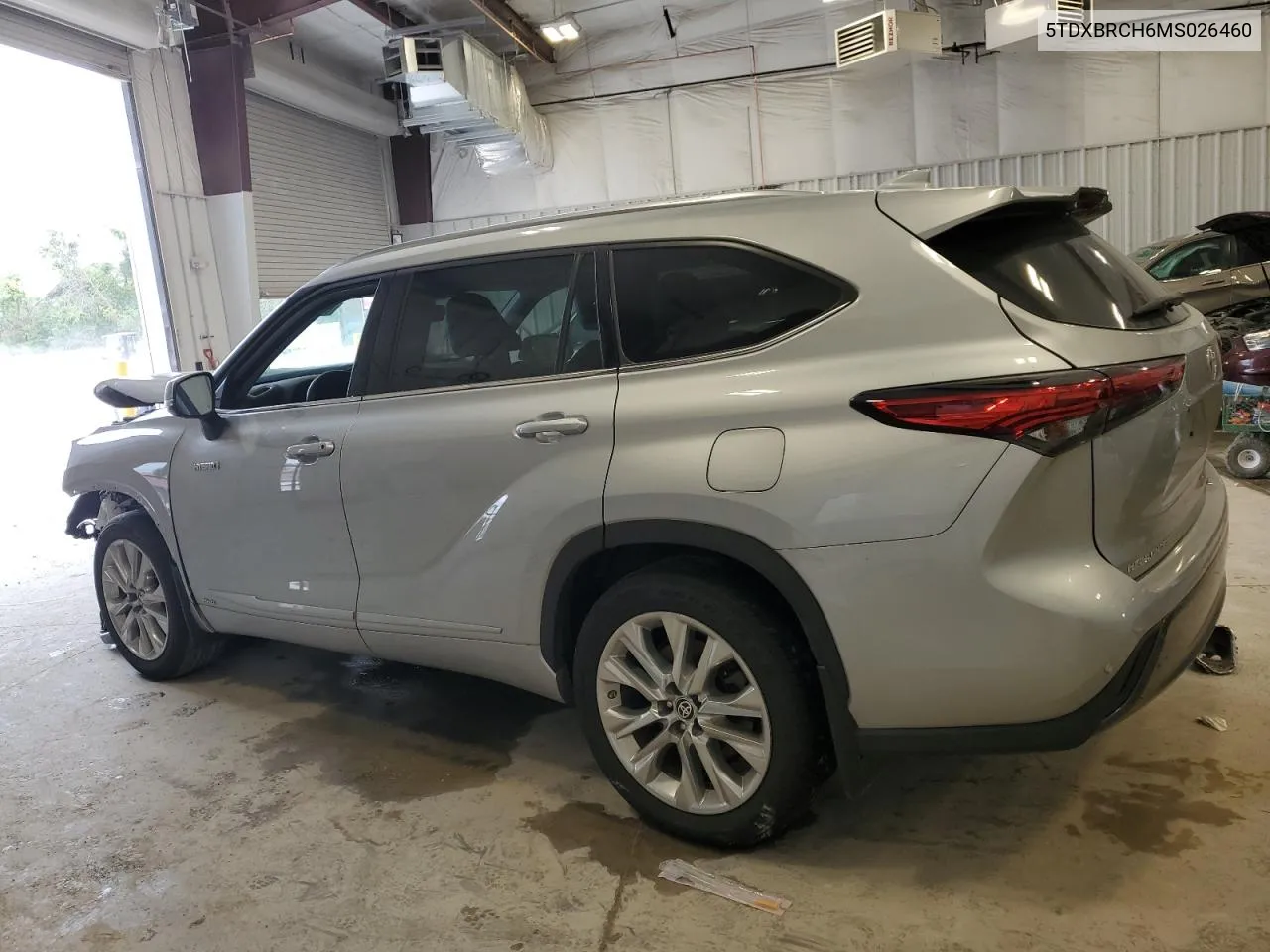 2021 Toyota Highlander Hybrid Limited VIN: 5TDXBRCH6MS026460 Lot: 68618874