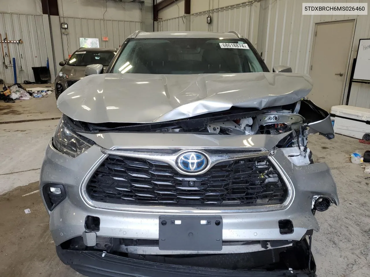 5TDXBRCH6MS026460 2021 Toyota Highlander Hybrid Limited