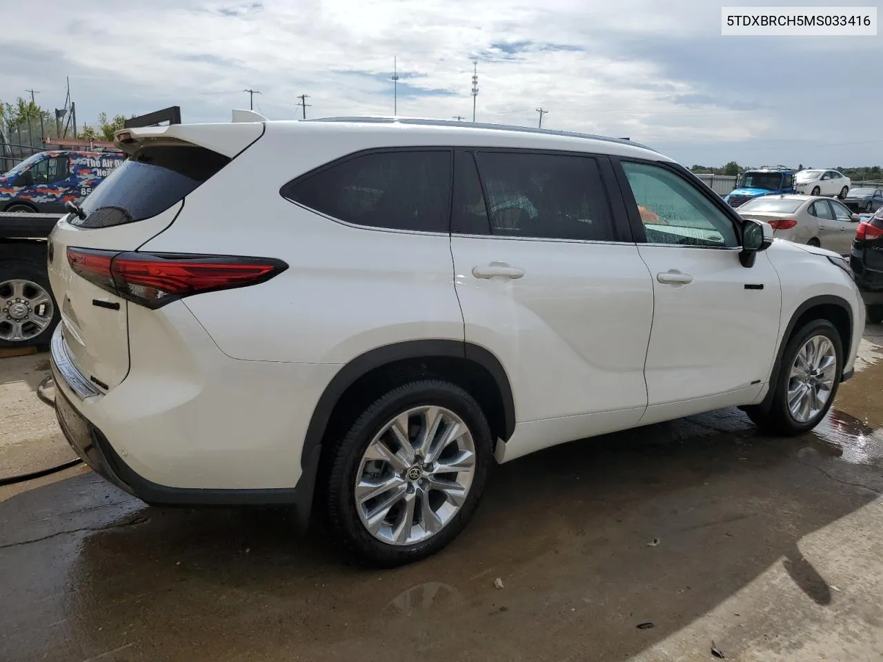 2021 Toyota Highlander Hybrid Limited VIN: 5TDXBRCH5MS033416 Lot: 69011604