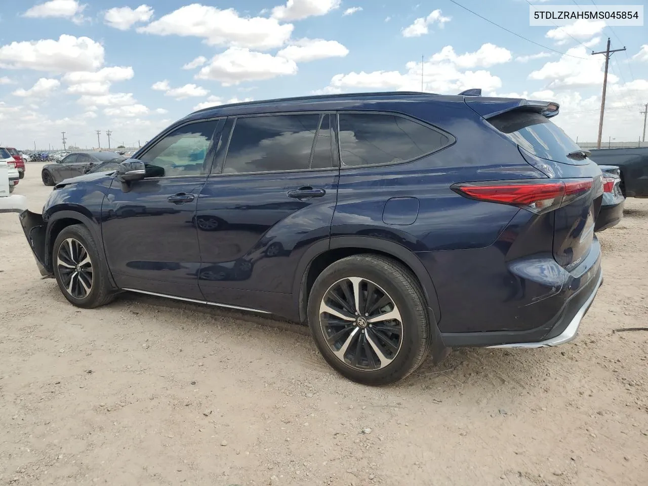 2021 Toyota Highlander Xse VIN: 5TDLZRAH5MS045854 Lot: 69184124