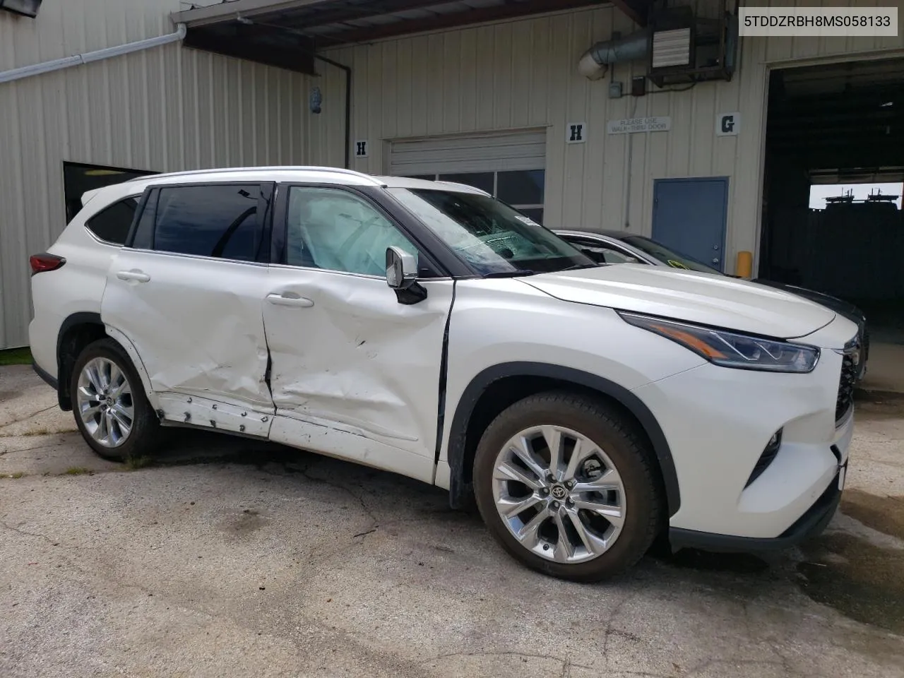 2021 Toyota Highlander Limited VIN: 5TDDZRBH8MS058133 Lot: 69328594