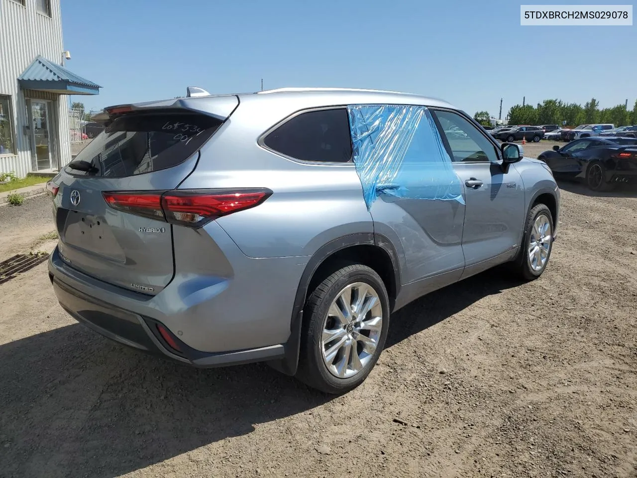 5TDXBRCH2MS029078 2021 Toyota Highlander Hybrid Limited