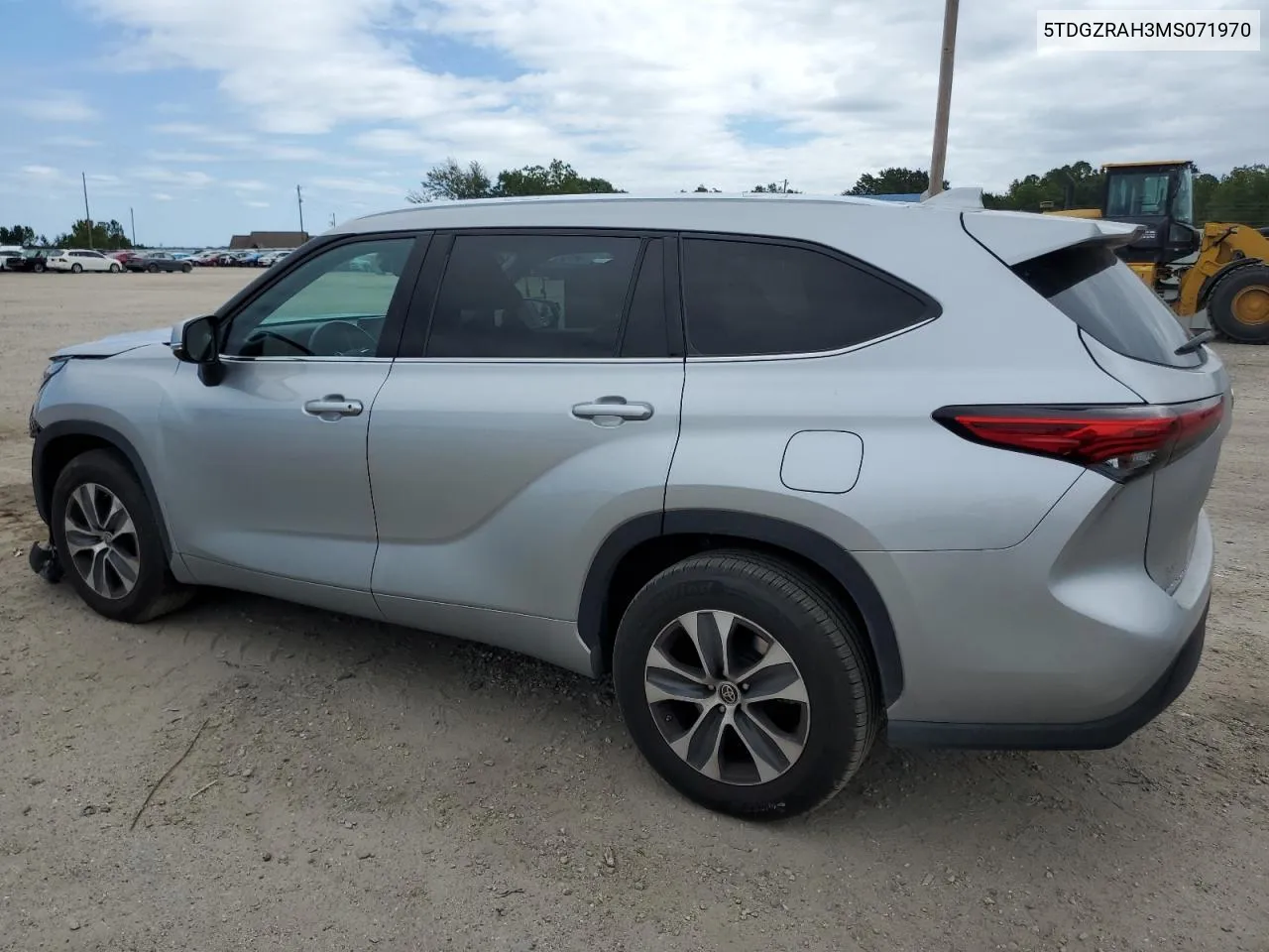 2021 Toyota Highlander Xle VIN: 5TDGZRAH3MS071970 Lot: 69953194