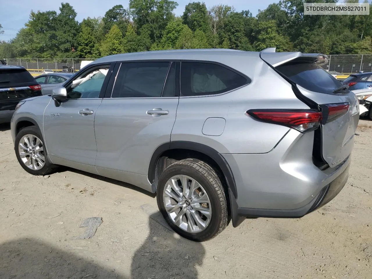 2021 Toyota Highlander Hybrid Limited VIN: 5TDDBRCH2MS527011 Lot: 70215514