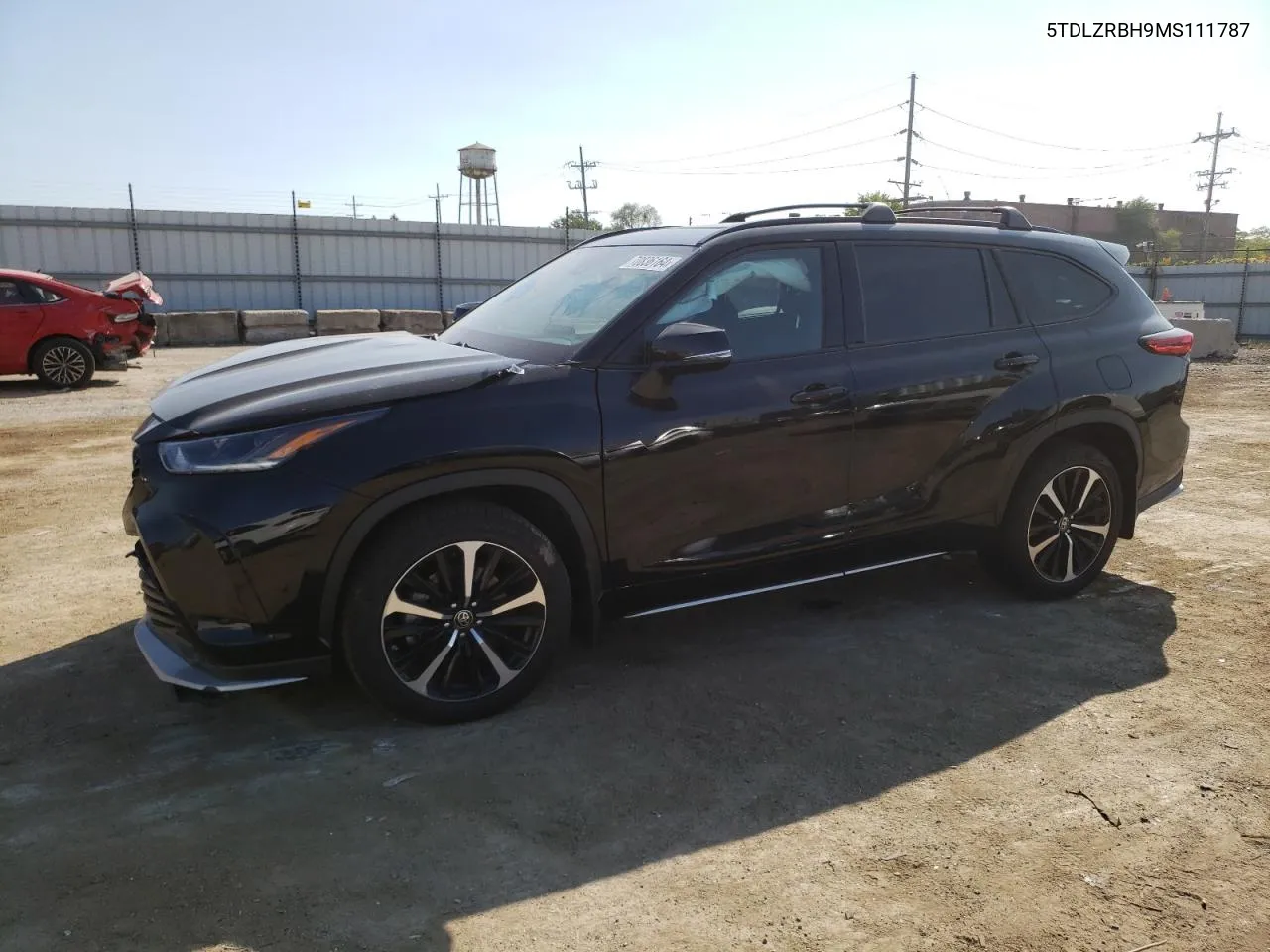 2021 Toyota Highlander Xse VIN: 5TDLZRBH9MS111787 Lot: 70836164