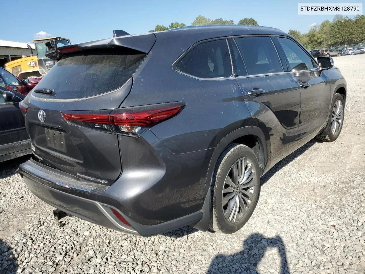 2021 Toyota Highlander Platinum VIN: 5TDFZRBHXMS128790 Lot: 72507604