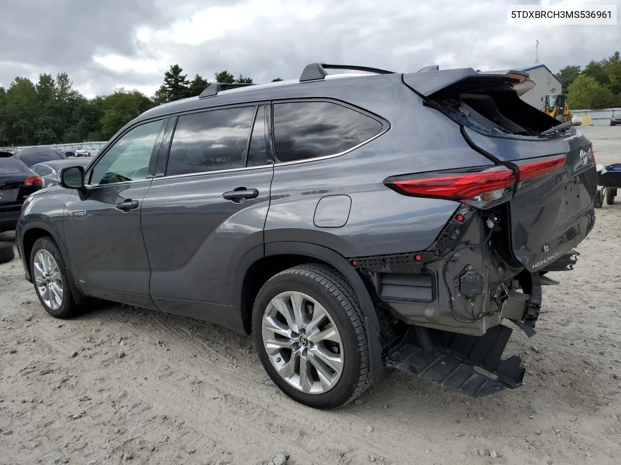 2021 Toyota Highlander Hybrid Limited VIN: 5TDXBRCH3MS536961 Lot: 72924644