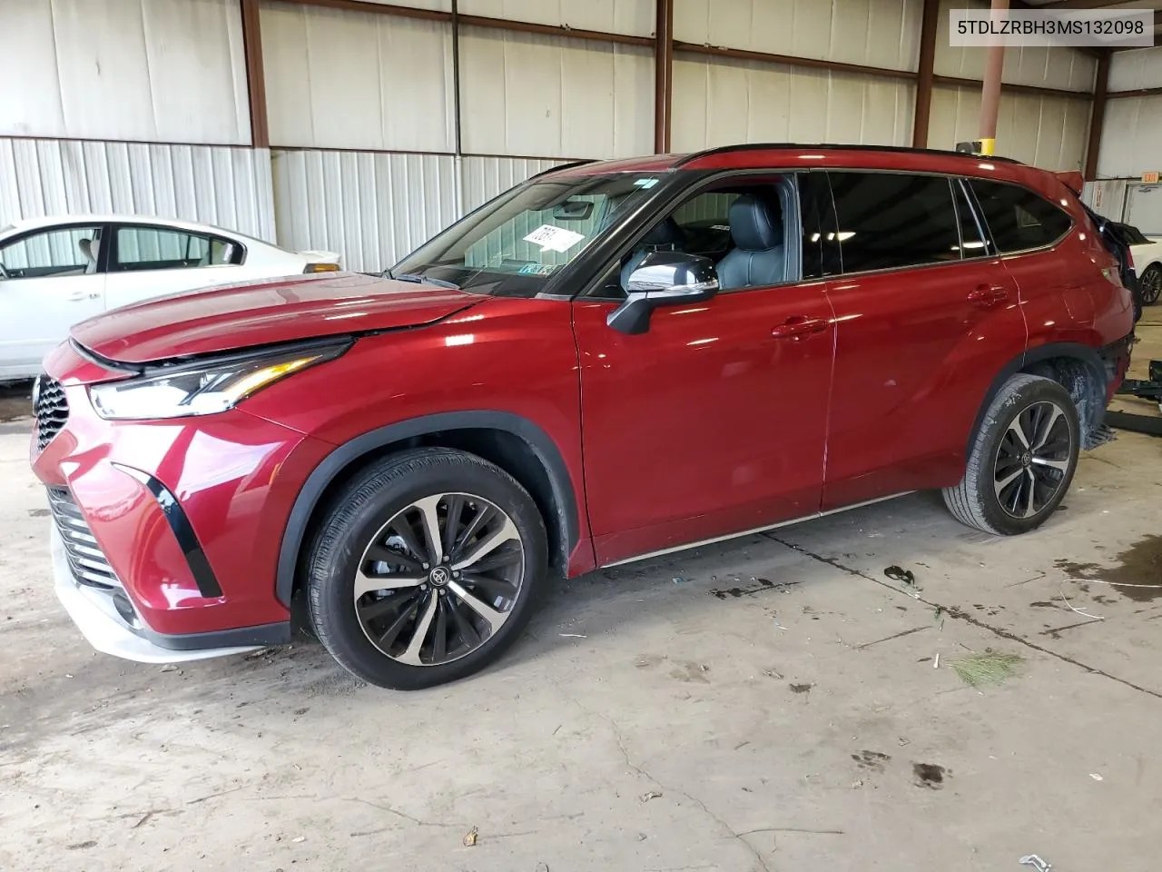 2021 Toyota Highlander Xse VIN: 5TDLZRBH3MS132098 Lot: 73514294