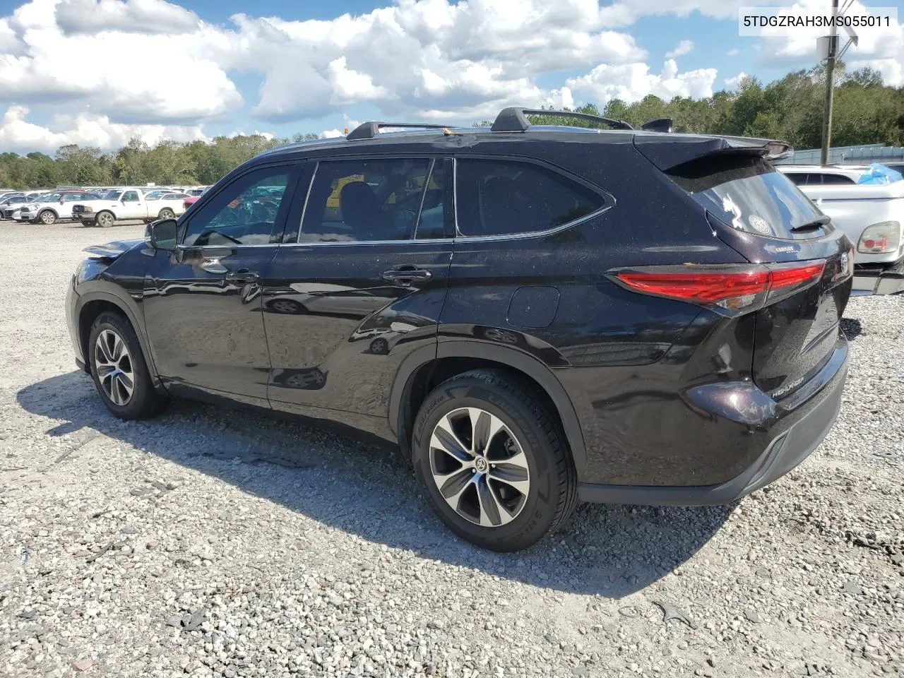 2021 Toyota Highlander Xle VIN: 5TDGZRAH3MS055011 Lot: 73658544