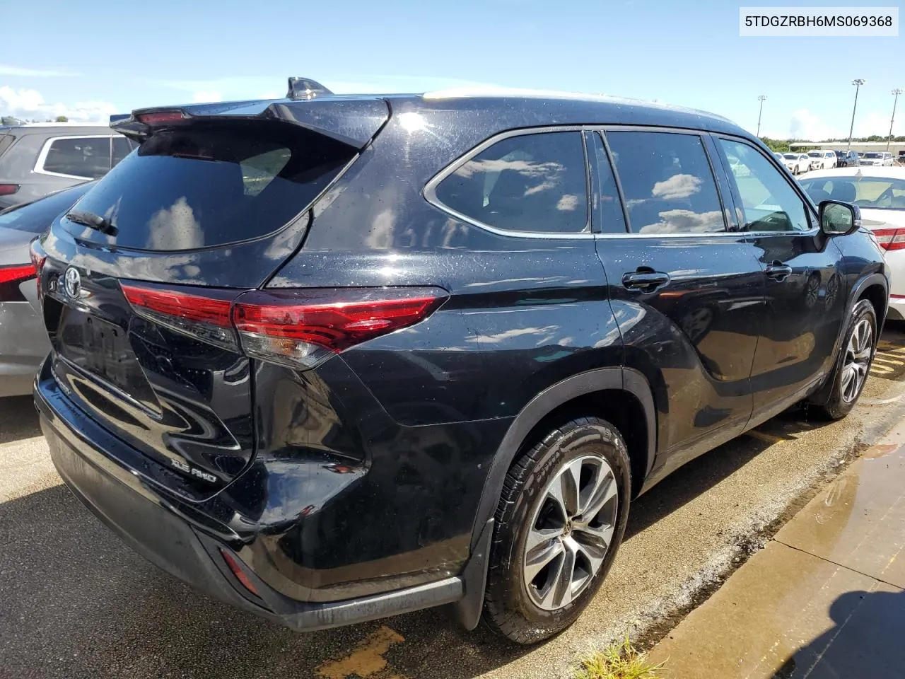 2021 Toyota Highlander Xle VIN: 5TDGZRBH6MS069368 Lot: 73719684