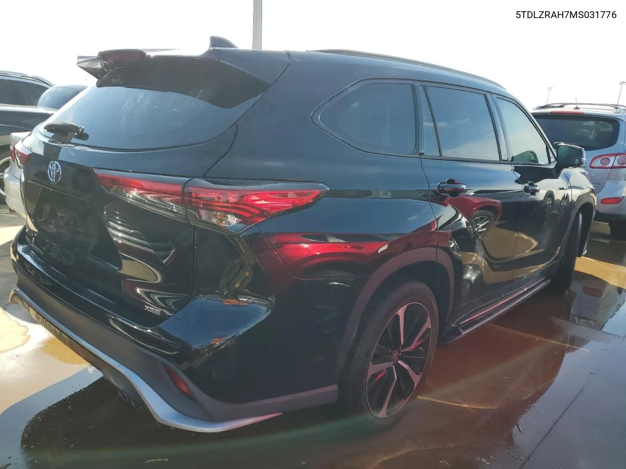 2021 Toyota Highlander Xse VIN: 5TDLZRAH7MS031776 Lot: 73840374