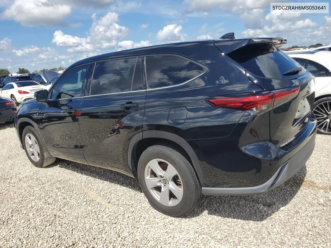 2021 Toyota Highlander L VIN: 5TDCZRAH6MS053641 Lot: 73947394