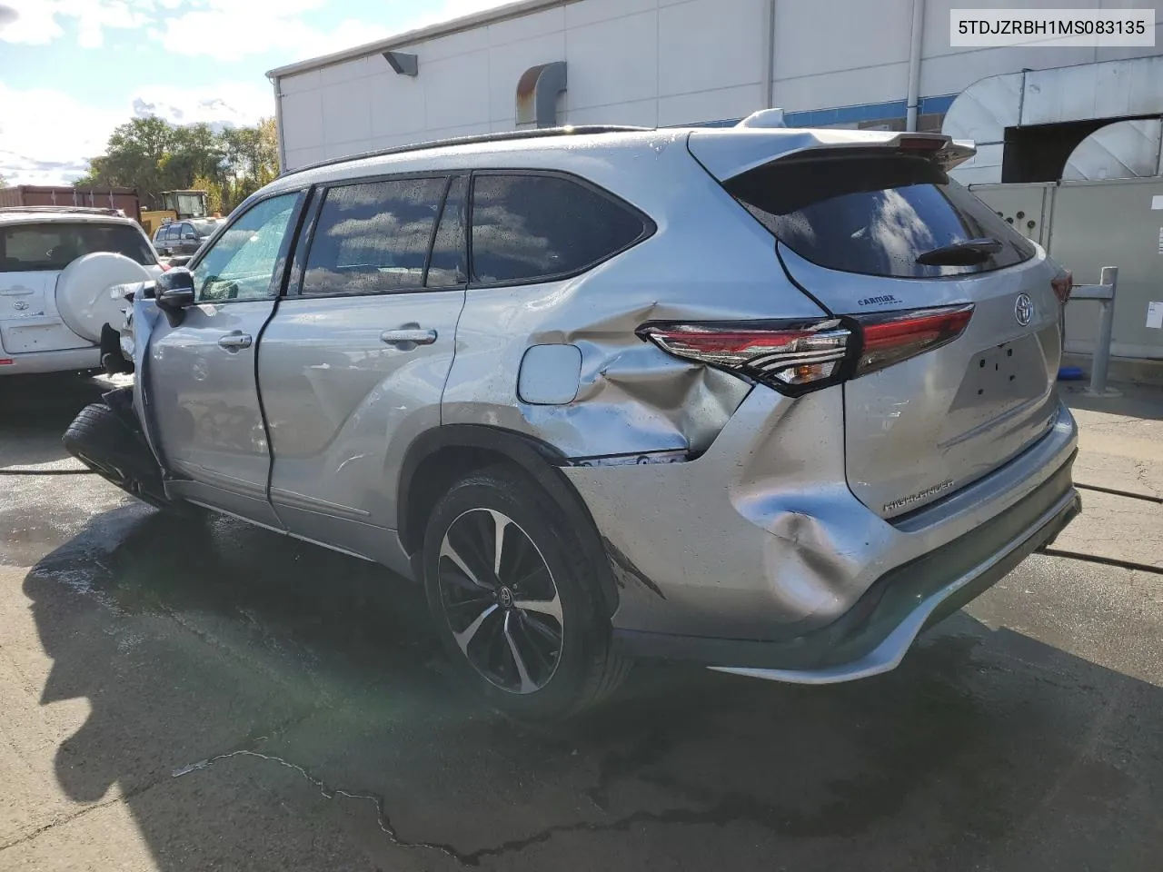 2021 Toyota Highlander Xse VIN: 5TDJZRBH1MS083135 Lot: 75540564