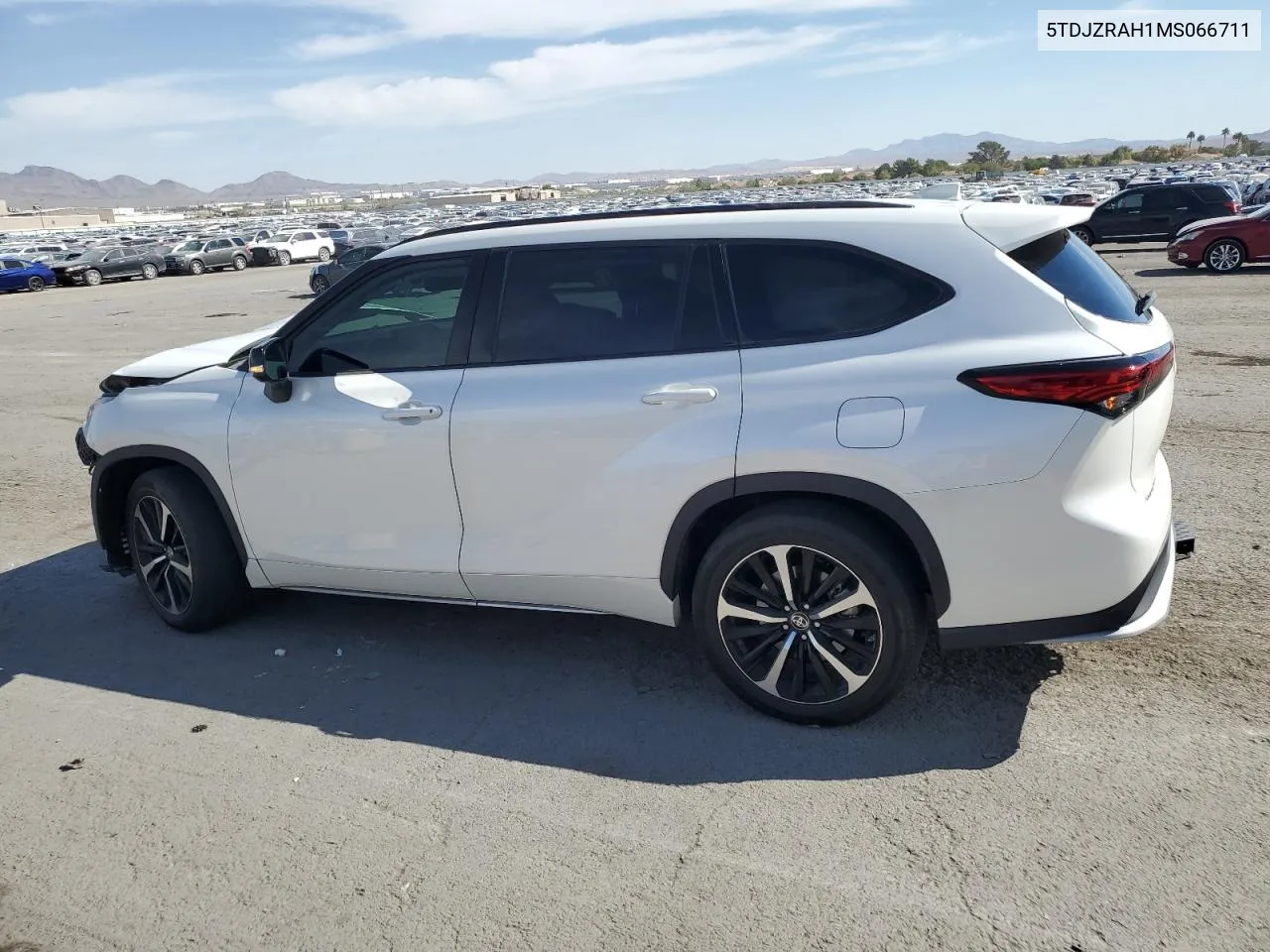 2021 Toyota Highlander Xse VIN: 5TDJZRAH1MS066711 Lot: 75730254