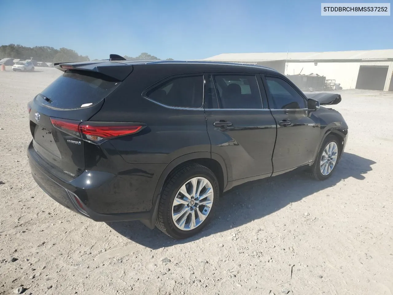 2021 Toyota Highlander Hybrid Limited VIN: 5TDDBRCH8MS537252 Lot: 76329074