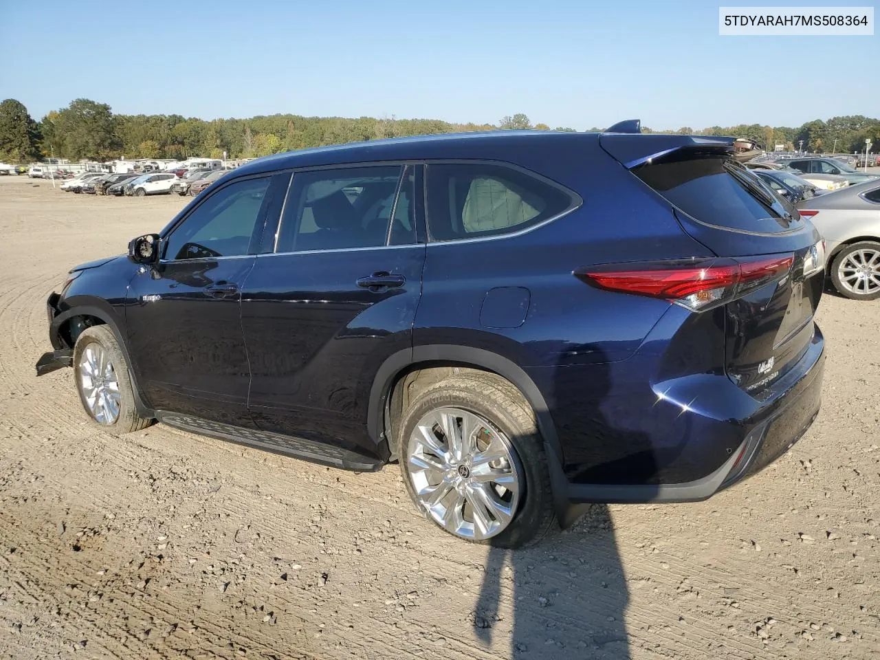 2021 Toyota Highlander Hybrid Limited VIN: 5TDYARAH7MS508364 Lot: 77267264