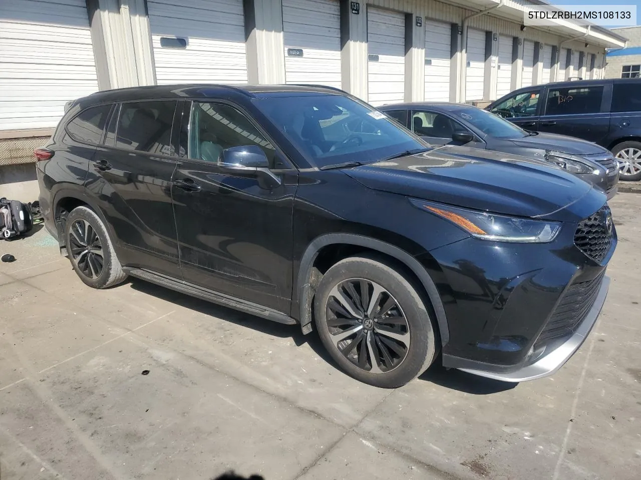 2021 Toyota Highlander Xse VIN: 5TDLZRBH2MS108133 Lot: 77321534