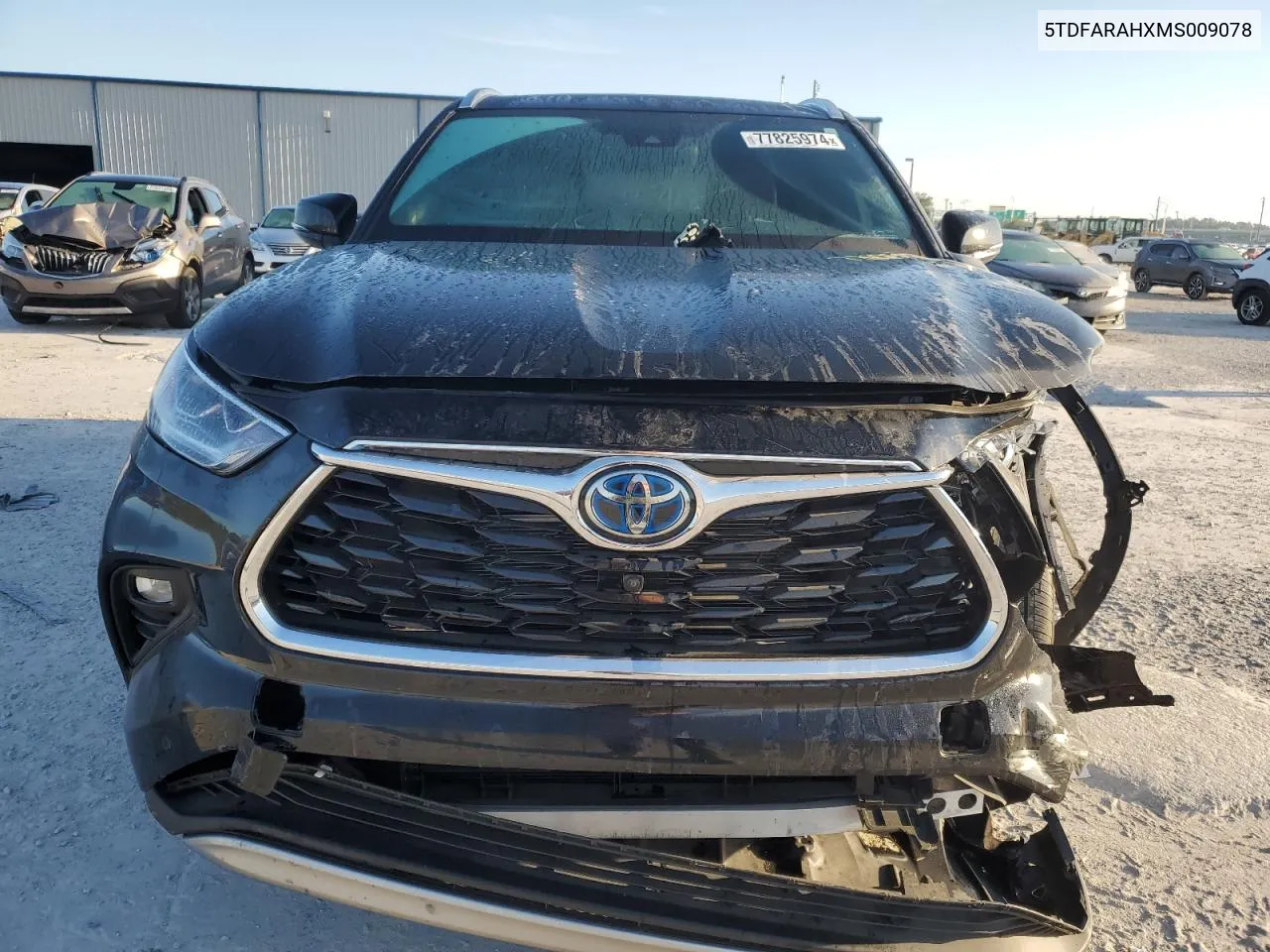 5TDFARAHXMS009078 2021 Toyota Highlander Hybrid Platinum