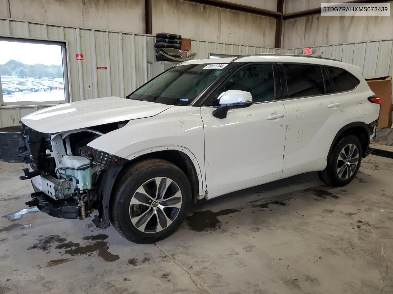 2021 Toyota Highlander Xle VIN: 5TDGZRAHXMS073439 Lot: 78822364