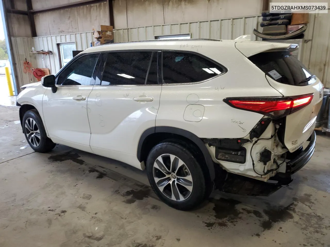 2021 Toyota Highlander Xle VIN: 5TDGZRAHXMS073439 Lot: 78822364