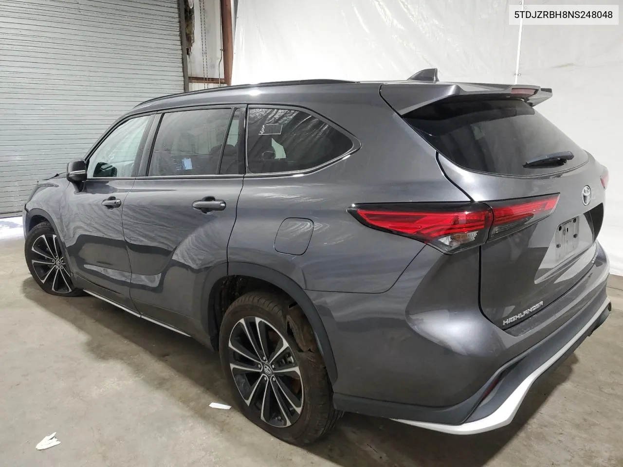 2022 Toyota Highlander Xse VIN: 5TDJZRBH8NS248048 Lot: 63379194