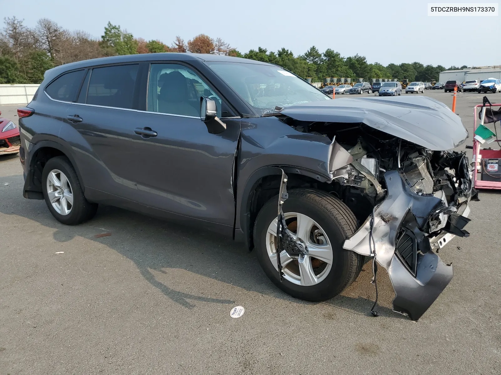 5TDCZRBH9NS173370 2022 Toyota Highlander L