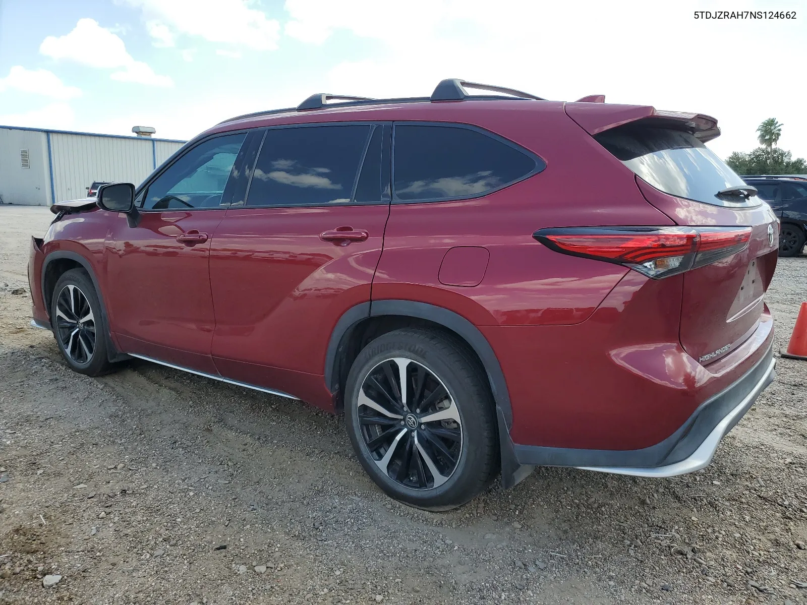 2022 Toyota Highlander Xse VIN: 5TDJZRAH7NS124662 Lot: 67333264