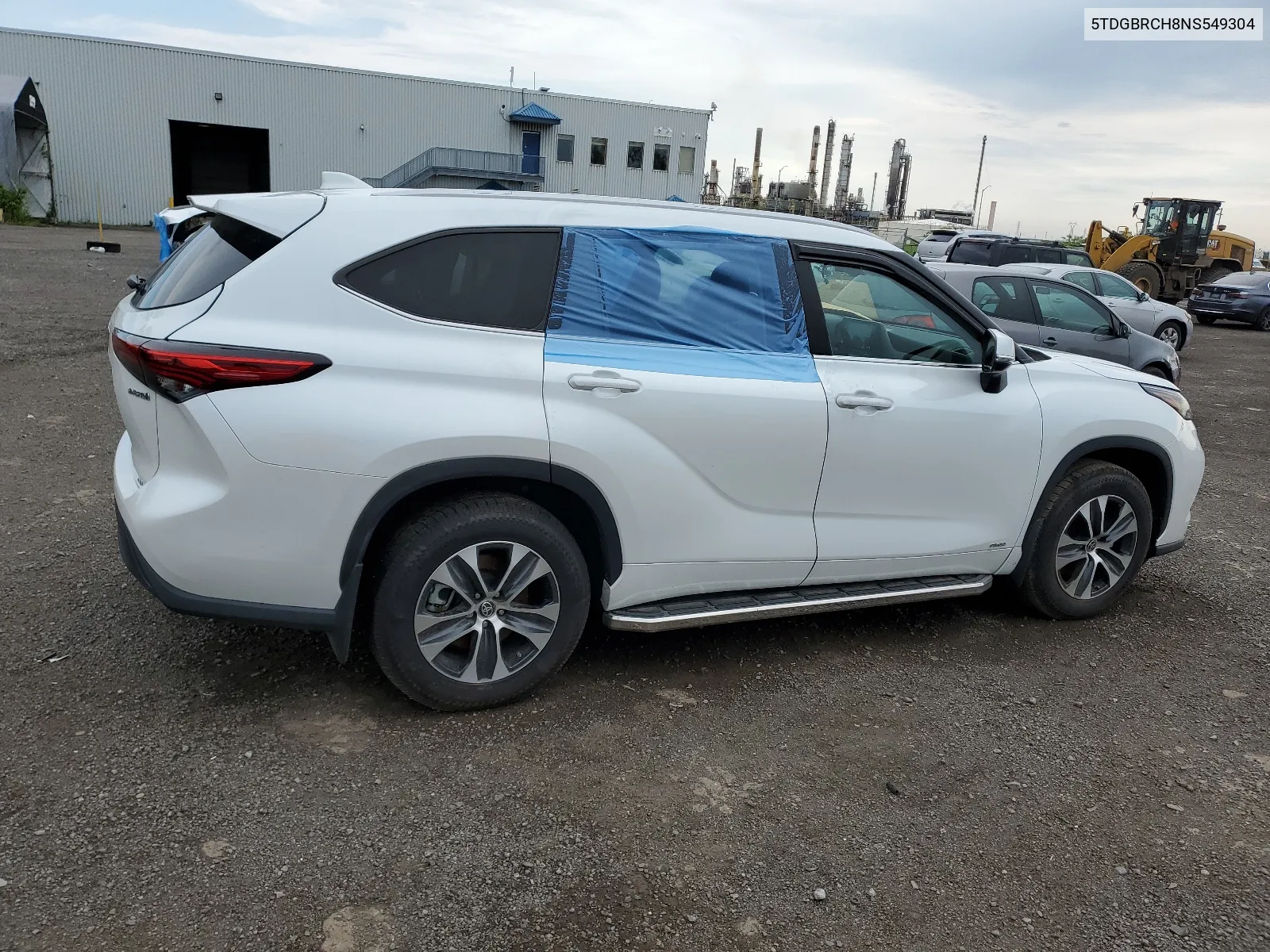 2022 Toyota Highlander Hybrid Xle VIN: 5TDGBRCH8NS549304 Lot: 67946724