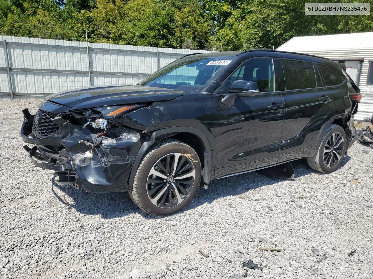 5TDLZRBH7NS235476 2022 Toyota Highlander Xse