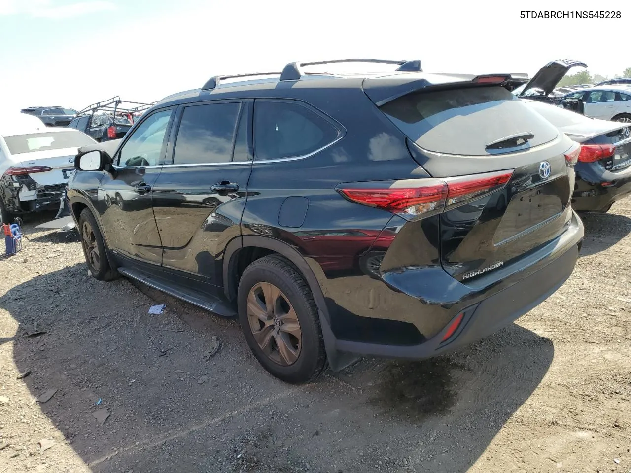 2022 Toyota Highlander Hybrid Xle VIN: 5TDABRCH1NS545228 Lot: 69415004