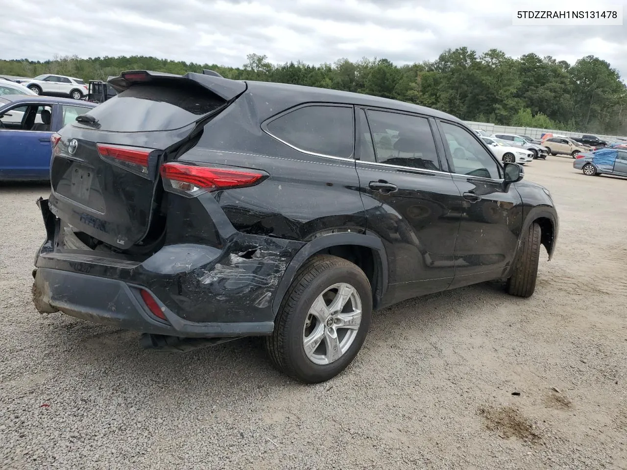 5TDZZRAH1NS131478 2022 Toyota Highlander L