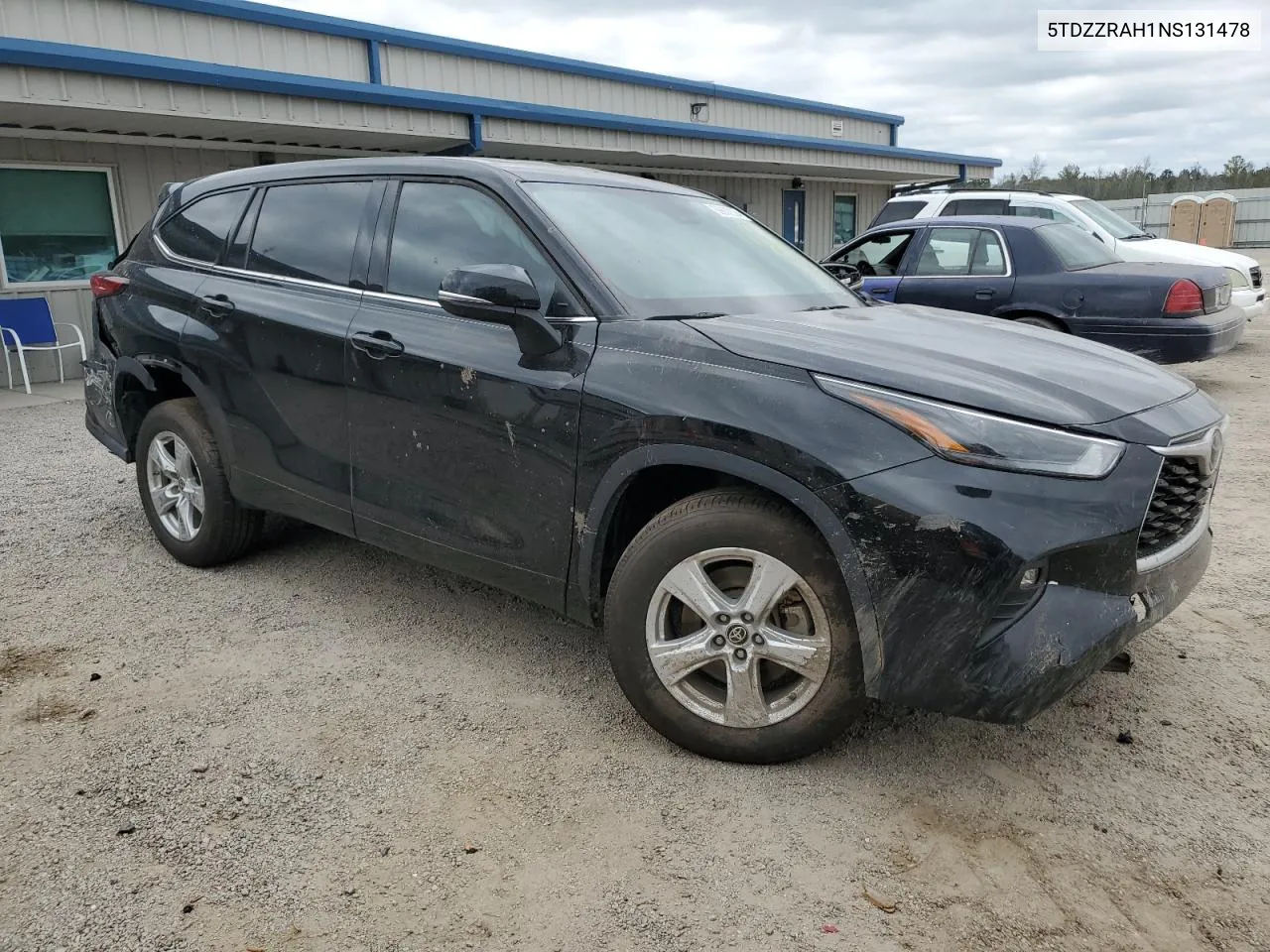 2022 Toyota Highlander L VIN: 5TDZZRAH1NS131478 Lot: 69630294