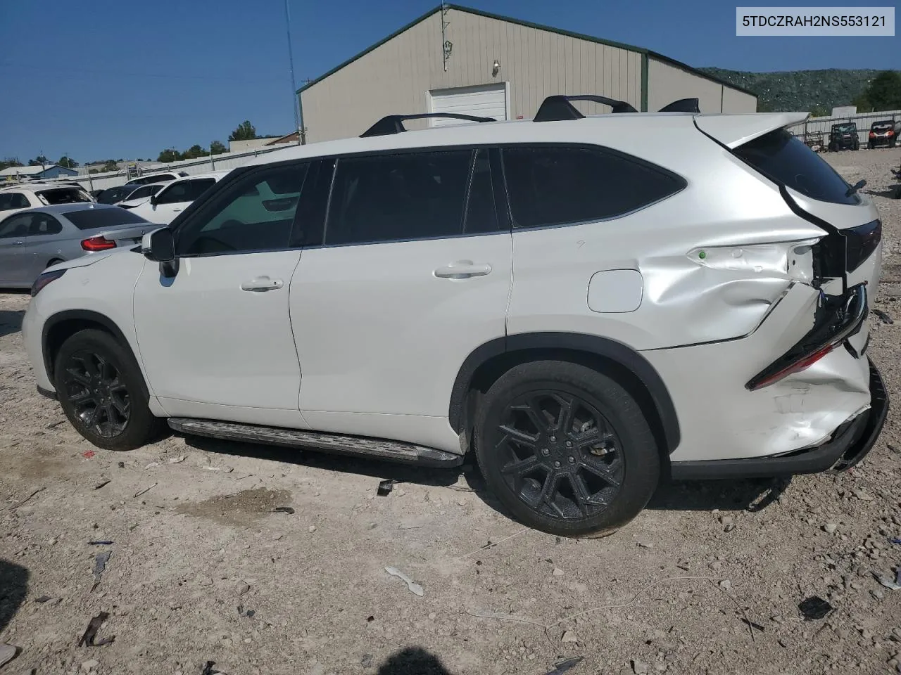 2022 Toyota Highlander L VIN: 5TDCZRAH2NS553121 Lot: 70205934