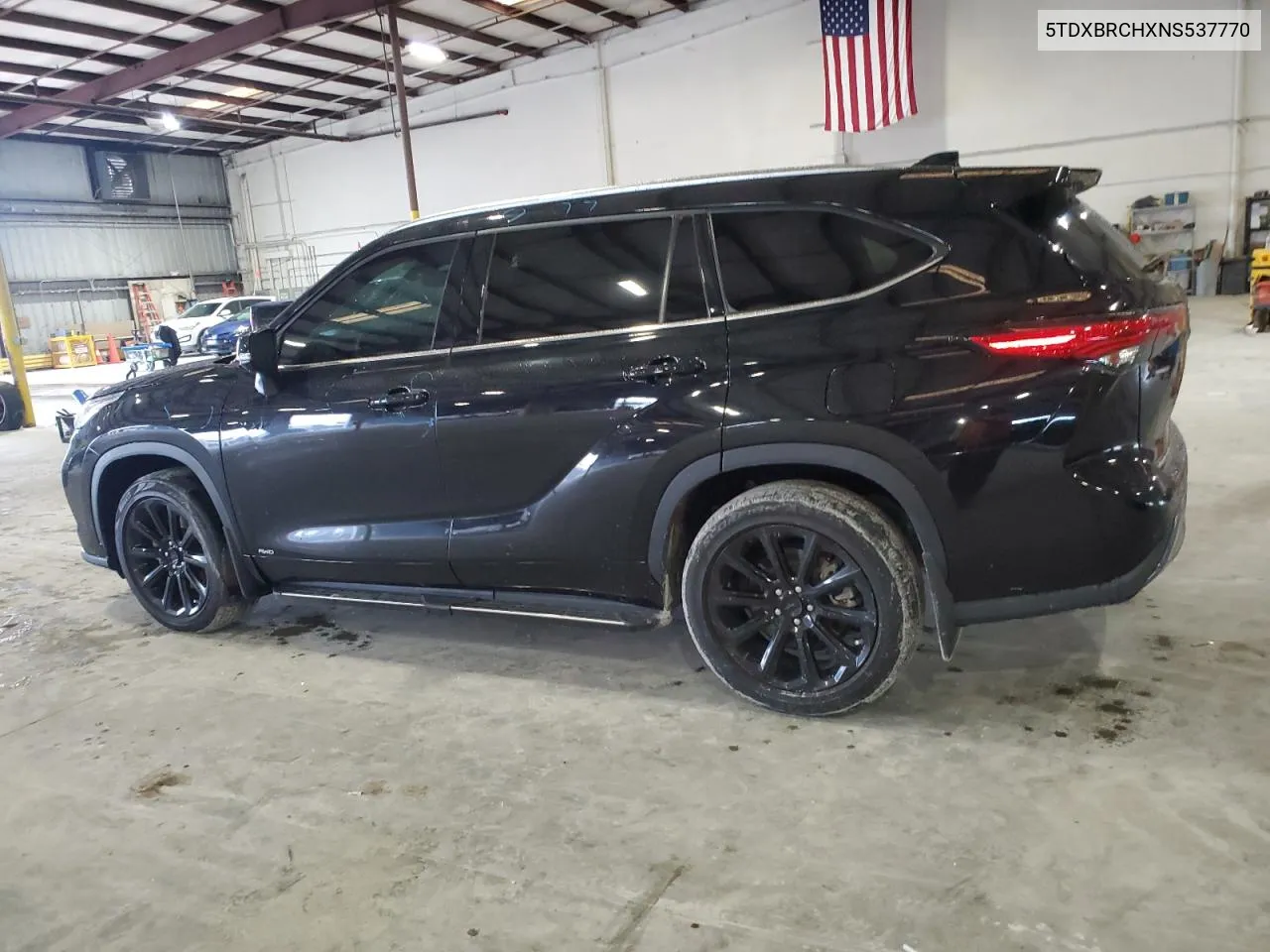 2022 Toyota Highlander Hybrid Limited VIN: 5TDXBRCHXNS537770 Lot: 70435314