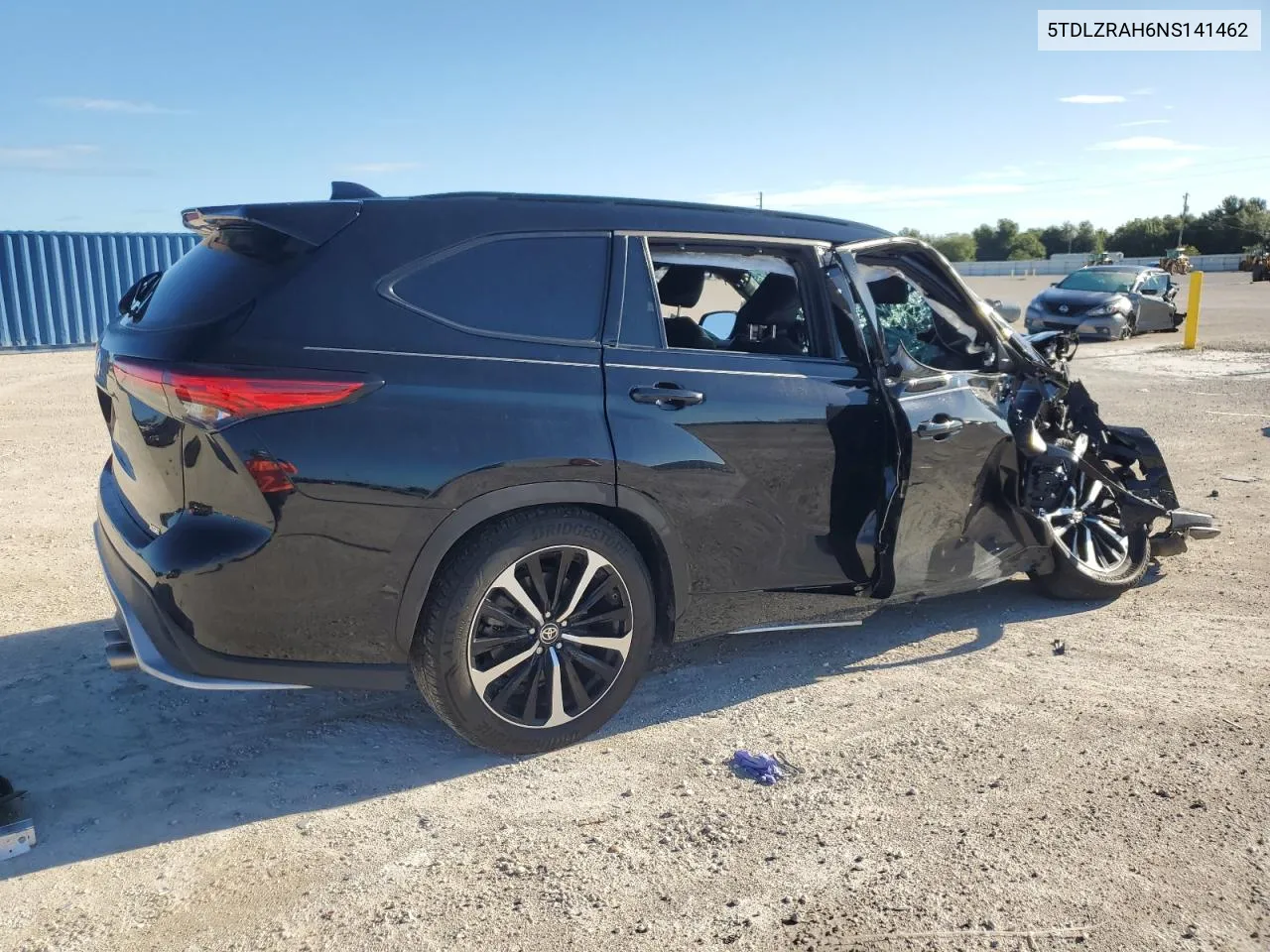 2022 Toyota Highlander Xse VIN: 5TDLZRAH6NS141462 Lot: 71857064