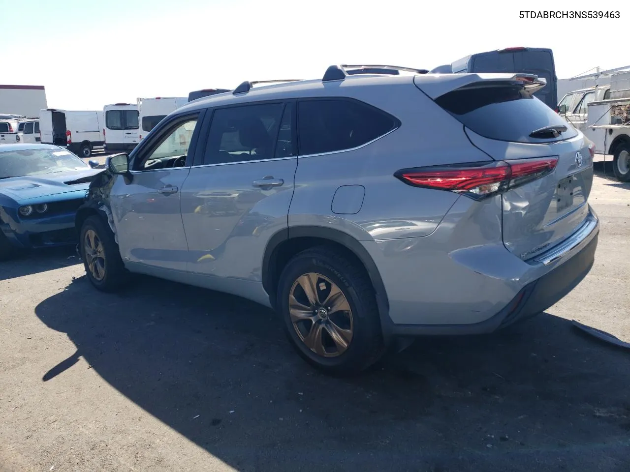 2022 Toyota Highlander Hybrid Xle VIN: 5TDABRCH3NS539463 Lot: 72652644