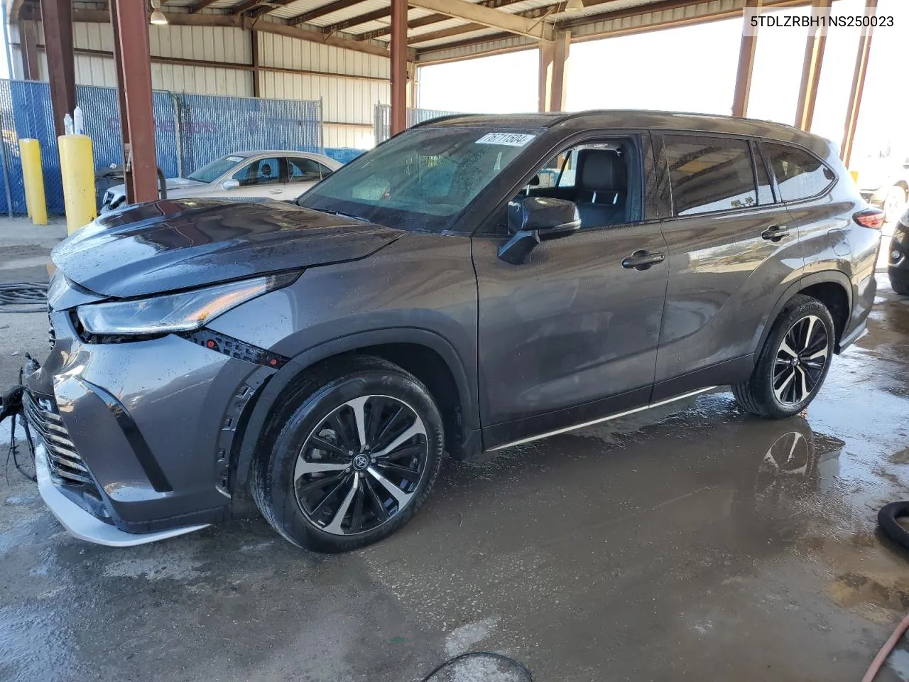 2022 Toyota Highlander Xse VIN: 5TDLZRBH1NS250023 Lot: 76711504