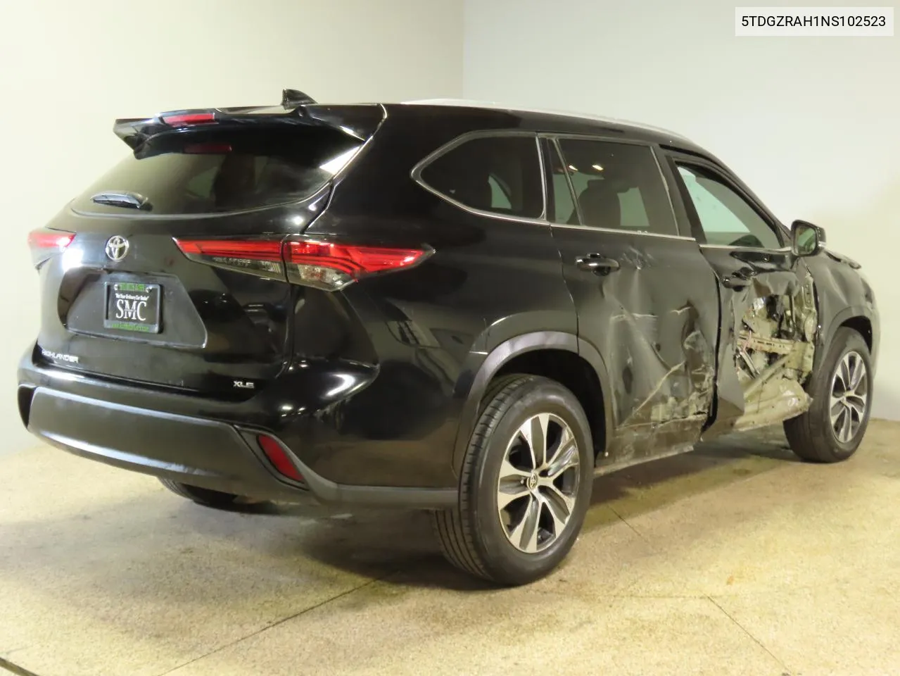 2022 Toyota Highlander Xle VIN: 5TDGZRAH1NS102523 Lot: 78067844