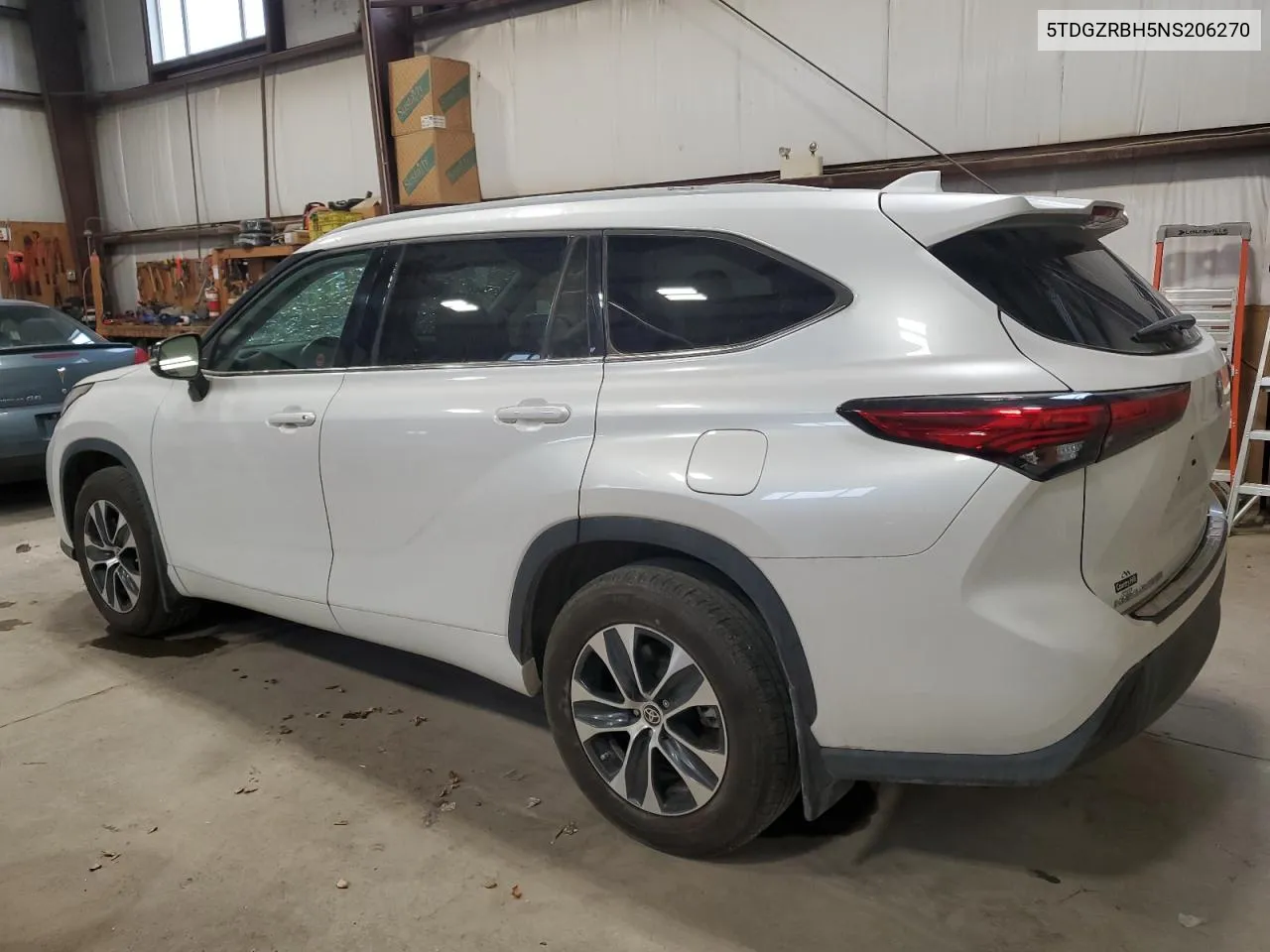 2022 Toyota Highlander Xle VIN: 5TDGZRBH5NS206270 Lot: 78226344