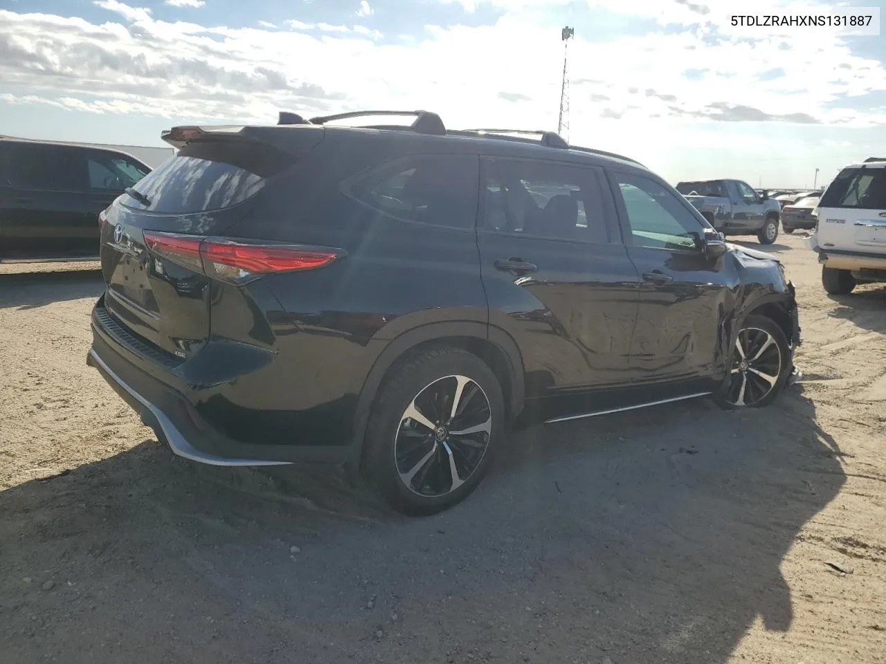 2022 Toyota Highlander Xse VIN: 5TDLZRAHXNS131887 Lot: 78392634