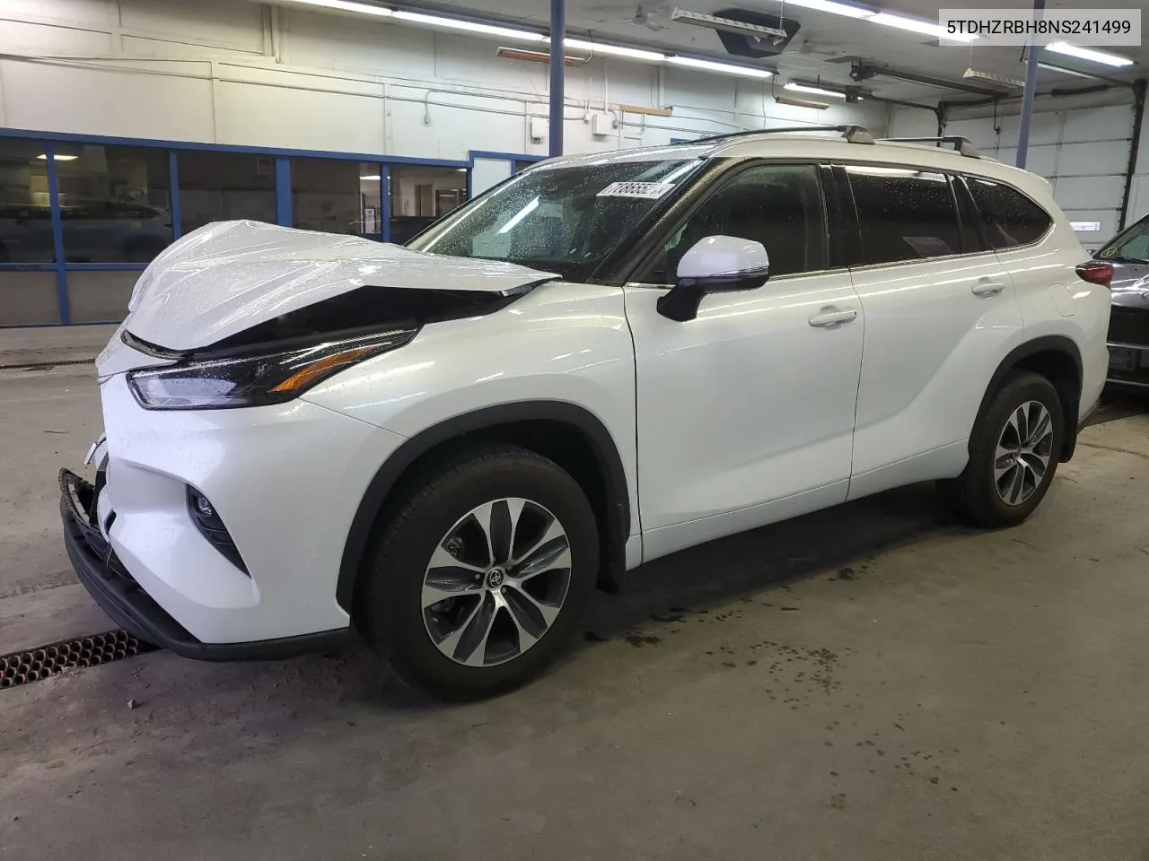 2022 Toyota Highlander Xle VIN: 5TDHZRBH8NS241499 Lot: 78865524