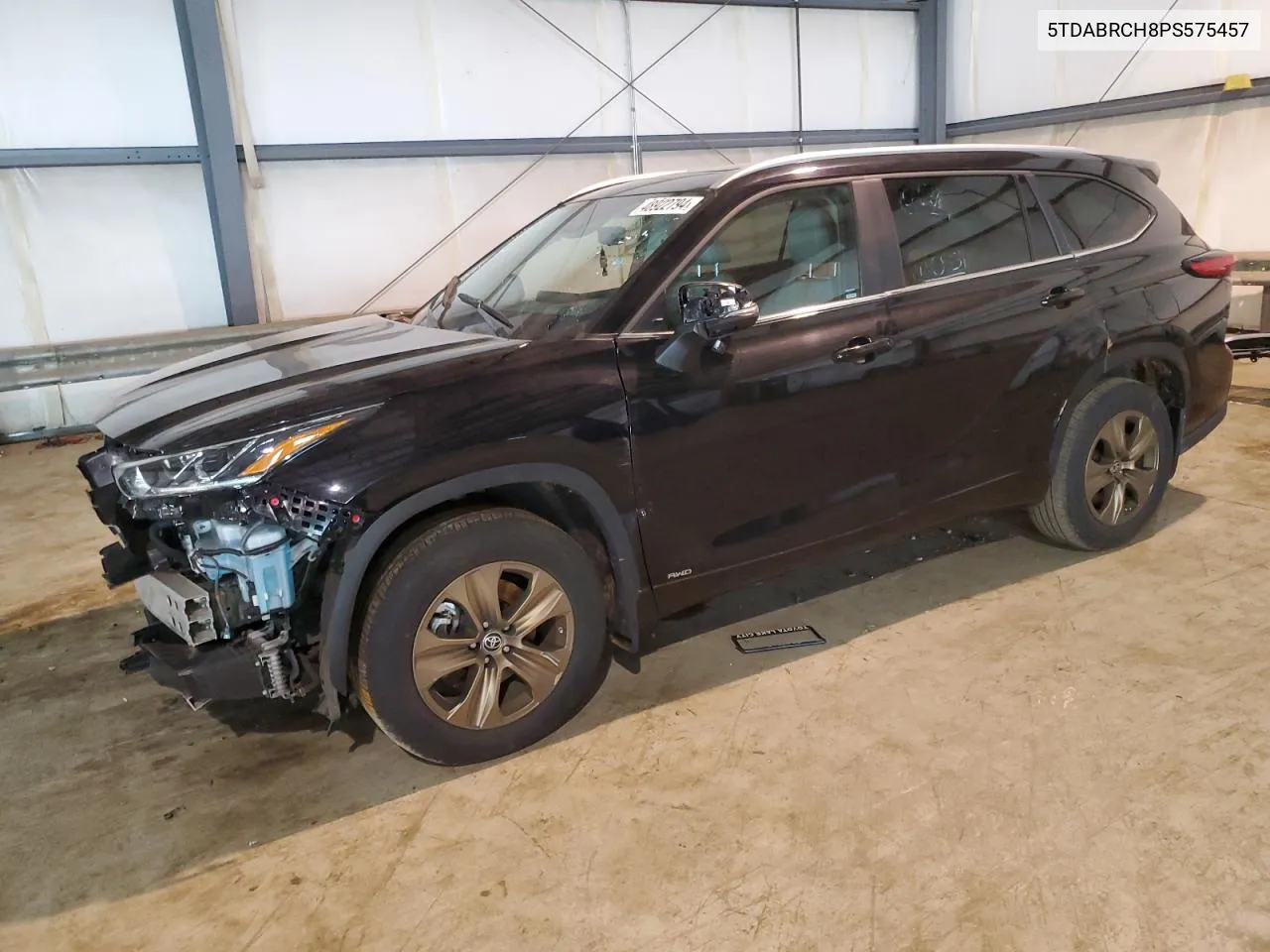 2023 Toyota Highlander Hybrid Bronze Edition VIN: 5TDABRCH8PS575457 Lot: 48922794