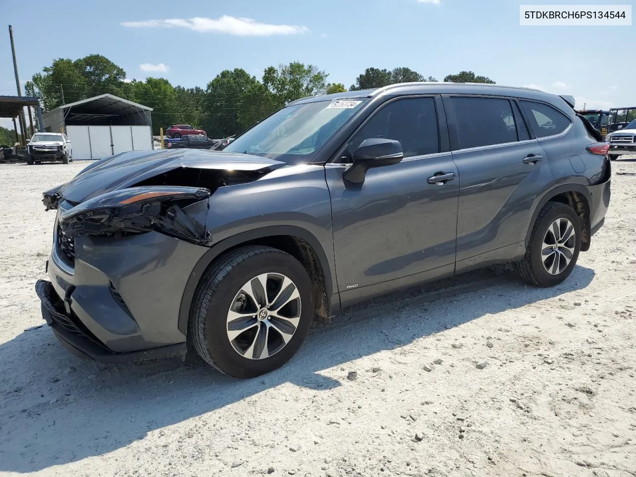 2023 Toyota Highlander Hybrid Xle VIN: 5TDKBRCH6PS134544 Lot: 52263734