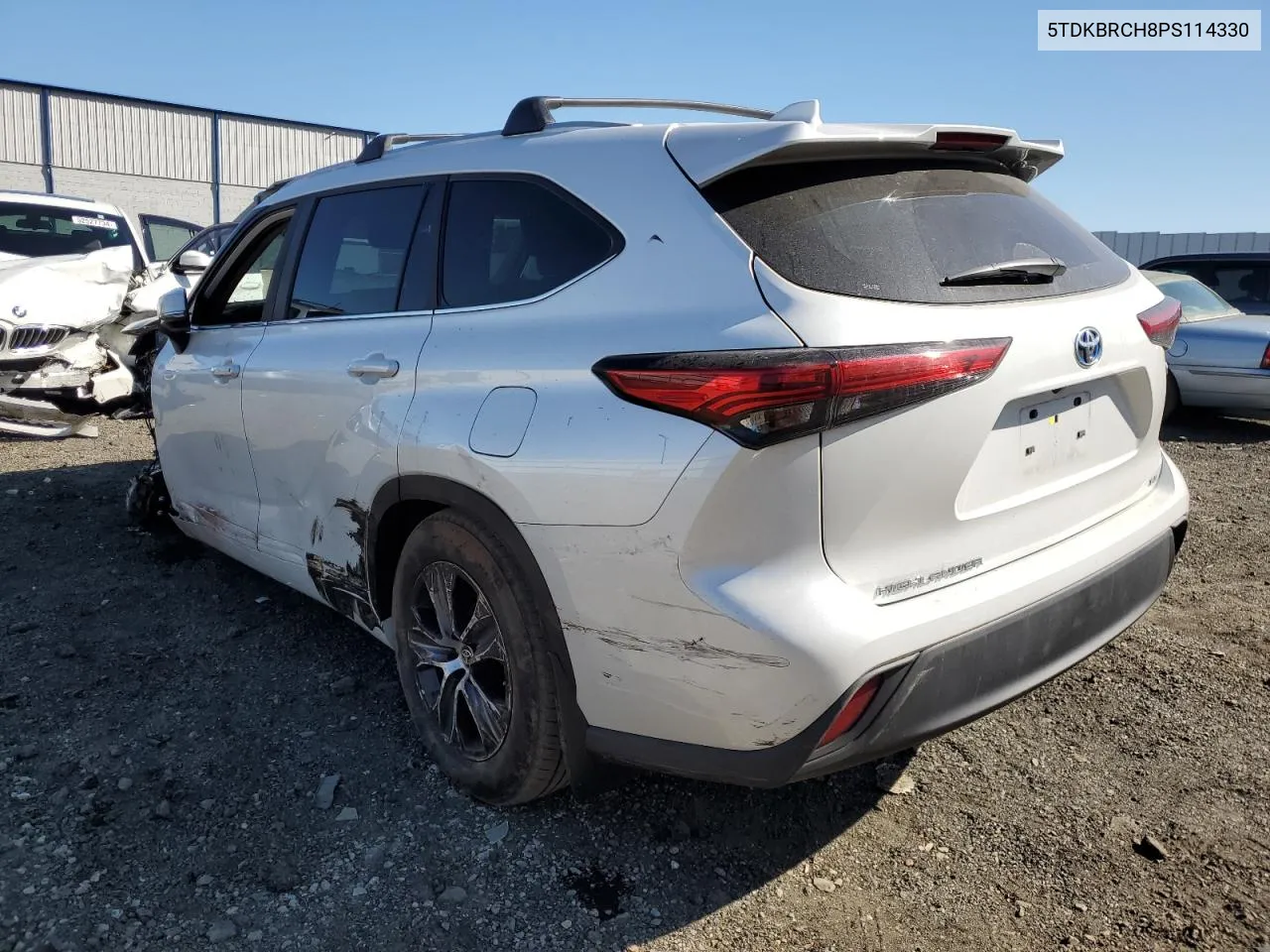 2023 Toyota Highlander Hybrid Xle VIN: 5TDKBRCH8PS114330 Lot: 52494684