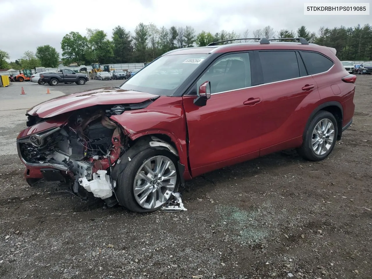 2023 Toyota Highlander L VIN: 5TDKDRBH1PS019085 Lot: 53805264